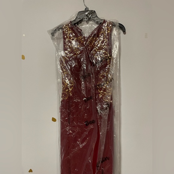 Dresses Dillards Burgundy Formal Dress Poshmark
